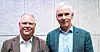 Oddbjørn Maurdalen (t.v.) og Nils Gunnar Gjelsten krever lavere strømpriser for bedriftene.