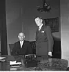Einar Gerhardsen tar over som statsminister etter Oscar Torp, 1955.