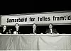 Landsmøtet i kommuneforbundet 1978. Samarbeid for felles framtid. Fra venstre: Jens Torp, Arne Born, Torger Oxholm, Alf Gundersgård.