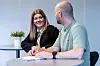 Karen Farquhar trives godt som avdelingsleder, men hun vil ikke høyere opp i systemet. Hun synes det er fint å kunne ha kontakt med miljøet på institusjonene.
