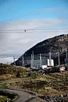 BYGGES: Det var Statsnetts nye trafostasjon her på Fagrafjell som satte fart i planene om ny industri i Time.