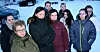 Renholderne i Skjold leir jubler, selv om framtida er usikker. De håper Forsvaret vil ta renholdet tilbake. Fra v. Torill Johansen, Mai-Britt Bråthen, Elisabeth Strand, Snorre Strand, Mari-Christin Eriksen, Chris Daniel Olavsen, Camilla Thomassen, Barbro Engen og Kristin Berglund.