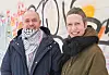 FEIRER: Stig Berntsen og Stine Westrum i Fagforbundet Oslo er glade etter at de har vært med å få på plass norges første tariffavtale på en skjønnhetssalong.