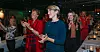 Marianne Borgen og Kari Elisabeth Kaski under Sosialistisk Venstrepartis valgvake på Rockefeller ved stortingsvalget 2021.