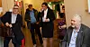Svensk Transportarbeiderforbund og forbundssekretær Lars Mikaelsson (til høyre) vil ekskludere lastebilsjåfør Mats Fredlund (til venstre) fra forbundet, siden han er kommunestyrerepresentant for Sverigedemokratene.