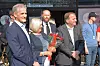 Jonas Gahr Støre og Stefan Löfven er gode venner og møttes til valgkampmøte på Sergels torg lørdag.