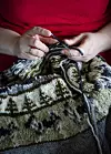 KJÆRLIGHET I PRAKSIS: Annette Rud Jensens far kan glede seg til en ny ullgenser.