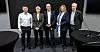 SKIFTE: Personaldirektør Gisle Norheim (i midten) i staten går av ved nyttår, og regjeringen har nå utnevnt hans etterfølger som skal lede tarifforhandlingene i staten, der Jens B. Jahren (YS Stat, f.v.), Kari Tønnessen Norli (Akademikerne), Elisabeth Steen (LO Stat) og Steinar Søther (Unio stat).