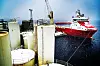 DIREKTELEVERING: Avfallet som SAR i Florø tar i mot, pumpes direkte i tankene fra skipene via rør