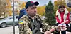 VIL TILBAKE: Soldaten Oleg Soroshinskiy vil tilbake til krigen om han kan stå på beinet neste år. Familien sier nei.