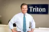 MEDIESKY: Peder Pråhl er direktør og en av grunnleggerne bak det suksessfulle risikofondet Triton. Han er berømt som et mediesky geni i finansverden. Bildet som Triton har lagt ut av sjefen, er ett av ytterst få som finnes offentlig tilgjengelig av sjefen.