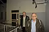 MEKLINGSLØSNING: 2. nestleder Fredrik Oftebro (t.v.) og forbundssekretær Tor ERik Granum i NTL var fornøyde med å unngå streik i  instituttsektoren.