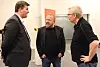SLÅR AV EN PART: LO-leder Hans Christian Gabrielsen, EL og IT-leder Jna Olav Andersen og leder av EL og ITs forhandlingsavdeling Bjørn Fornes.