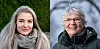22 år gamle sosionom Marie Gundersen (t.v.) risikerer å tape 90.000 kroner sammenlignet med 70 år gamle sosionom Tone Eidvold (t.h.) hvis dagens pensjonsordning ikke endres.