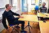 TOPARTSSAMARBEID: Fabrikksjef Jan Tore Flak (t.v) og nestleder i NNN-klubben Kjell Arne Hansen er enige om at dugnaden for å redde bedriften gjennom koronasmitten har vært vellykket.