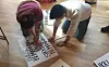 SIKKERHET: Sikkerhet foran budsjett var en av plakatene ungdommene lagde før 1. mai-toget.