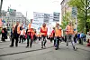 UNGDOMMEN: Ungdomskonferansen brukte noe av møtetiden sin på å snekre paroler.