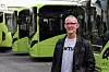 FÅTT STØTTE: – Noen eldre damer på bussen mente det var på tide vi fikk det vi var blitt lovet, sier klubbleder i Fellesforbundet for bussjåførene på Kongsberg, Harald Gleditsch.