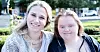 TV-serien Cammo ble en suksess. Her er hovedrolleinnhaverne Caroline Glomnes og Katelyn Garbin som begge holdt appell foran Stortinget.