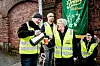På Freia-fabrikken i Oslo startet NNN-organiserte arbeidere sin streik mandag morgen.