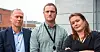 LOVENDRING: De tillitsvalgte i Riksrevisjonen,  Ingvild Vaggen Malvik (NTL), Martin Finstad (t.v., Riksrevisjonens Tjenestemannslag) og Peder Bruknapp (Akademikerne i Riksrevisjonen) ønsker fortstrinnsrett og ansatterepresentasjon i den nye loven for Riksrevisjonen.