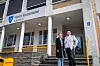 SER FRAM: Kommunedirektør Teigen og ordfører Sandvik tar sikte på å innføre heltid for alle ansatte i Heim, ikke bare de i helse.