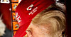 Make Amerika go away, står det på capsen til grønlenderen.