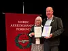 40-årsjubilanter: Marit Nybråten og Truls Wettre.