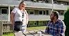 Tone Utheim og Mohammed Shamsaddin jobber i flyktningtjenesten.