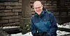 COLLETT KJEMPET FOR KREMASJON: Bjarne Kjeldsen, rådgiver i Fagforbundet, på graven til Camilla Collett.