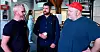 Eystein Garberg i samtale med John Thomas Suhr og Steffen Høiland.
