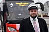 FLYBUSS-SJÅFØR: Andreas Hetlelid.