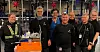 Renholderne på Madla var mandag tilbake på jobb som statsansatte. Fra venstre tillitsvalgt i NTL, Ina-Lill Hojem, renholder Konstantinos Adamis, renholdsleder Gro Larsen Stavnem og renholderne Serafettin Dundar, Inger Karin Jørgensen, Sabina Meister og Kristina Mineike.