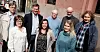 Ann-Solveig Sørensen (foran til venstre) er fornøyd med at forhandlingsdelegasjonen og NNN klarte å bli enige med Sjømat Norge.