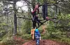 GJEST I NATUREN: Haukåsen friluftsbarnehage har som mål å gi barna en god oppdragelse på hvordan man lever i samsvar med naturen.