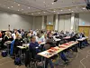 Fullt hus: 70 tillitsvalgte fra Oslo. AHershus (NAF avdeling 2) og Østfold, Vestfold, Buskerud og Telemark (avdeling 1) deltok på konferansen i Sarpsborg.