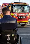ET ANNET LIV: Å gå fra operativ røykdykker i brann- og redningstjenesten, til lam fra brystet og ned, er en omveltning som ingen kan forestille seg.