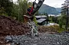 GRADVIS: Det er viktig å komprimere gradvis og lagvis ved høye fyllinger.