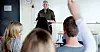Skolenes landsforbund mener at eldre fagskolelærere må få lik rett til redusert undervisningstid som lærere i andre skoleslag har. (Illustrasjonsfoto)