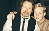 1995: Eddy Lyshaug sammen med Bror Göran «Benny» Andersson - blant annet en av grunnleggerne av ABBA.