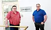 KONDOLERER: NSF-leder Hansen og NSOF-leder Hans Sande sender sine varmeste tanker til Gabrielsens familie og venner.