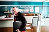UNITES MANN: ... i Grimsby: Dave Monaghan.