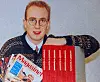 MED FRA STARTEN: Magasinets aller første redaktør Hallgeir Westrum. Her fra en artikkel om hans avgang i 1993.
