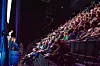 FAGMØTE: Men det er ikke bare stand, også fag. Her fra et foredrag om utvikling, muligens Javascript-relatert etter hva fotografen overhørte i forbifarta.