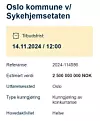 Pågående anbud med estimert verdi 2.500.000.000 kroner