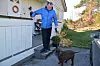 Gunnar og cocker spaniel Jimmy er gode turvenner. Å kunne gå tur på fjellet igjen, er fortsatt utenfor rekkevidde.