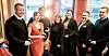 Marcus Johansson (Fagforbundet), Hilde Rosa Seternes (Handel og Kontor i Norge), Kjell Martin Andersen (Fellesforbundet), LO leder Kine Asper Vistnes, Siren Kristine Moss (Norsk Nærings- og Nytelsesmiddelarbeiderforbund), Ole-Jacob Larsen (Handel og Kontor i Norge) og Ruben Gunnerød (Norsk Jernbaneforbund).