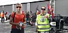 STREIK: LO-leder Peggy Hessen Følsvik (t.v.) og NTL-leder Kjersti Barsok besøkte de streikende torsdag og melder om god stemning.
