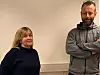 PRESSET: Leder for NFF Rogaland friomsorgskontor Ann-Helen Hansen og Arne Bjørkheim på EK-teamet håper krisetiltakene blir en tidsbegrenset del av korona-dugnaden.