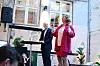 TALER: Berit Svendsen og Sigve Brekke forteller om 5G-planene sine.